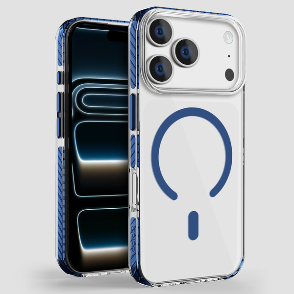 ZEENICS Combat Apple iPhone 17 Pro MagSafe Case with 8ft Drop Tested - Blue