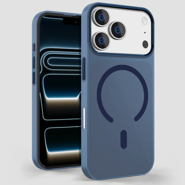 ZEENICS Glam Ultra-Slim Apple iPhone 17 Pro MagSafe Case - Blue