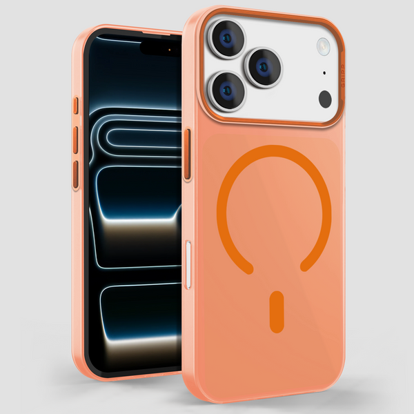 ZEENICS Glam Ultra-Slim Apple iPhone 17 Pro MagSafe Case - Orange