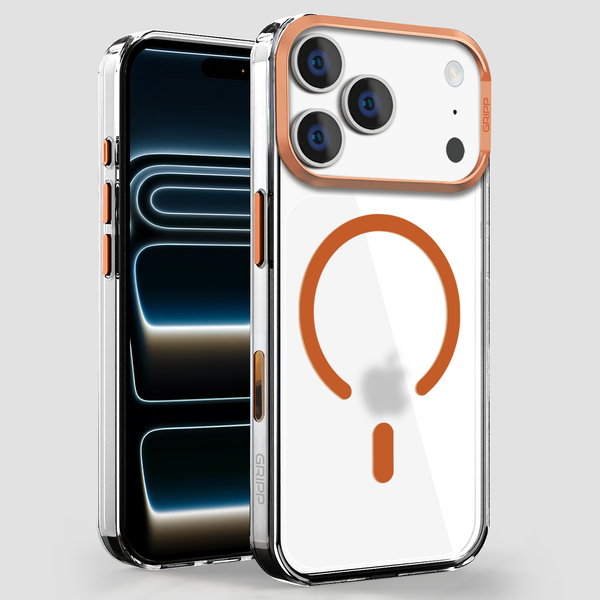 ZEENICS Stellar Apple iPhone 17 Pro Max MagSafe Case with 8ft Drop Tested - Orange