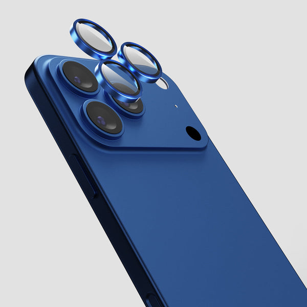 ZEENICS Focal Camera Lens Protector 3N1 Compatible with Apple iPhone 17 Pro - Blue