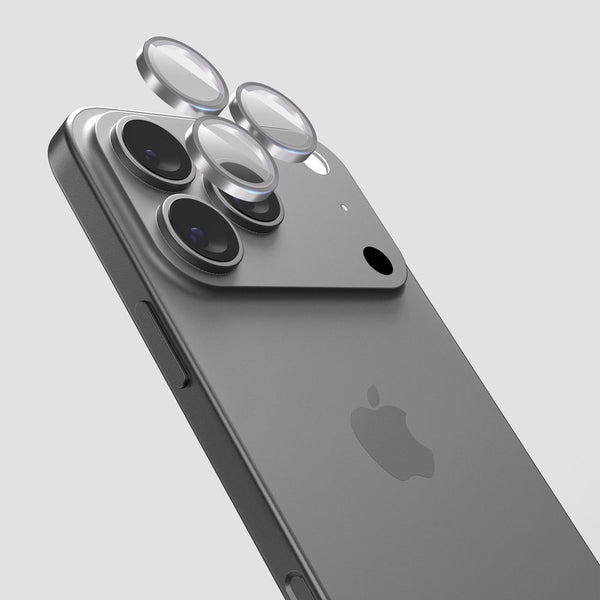 ZEENICS Focal Camera Lens Protector 3N1 Compatible with Apple iPhone 17 Pro - Grey