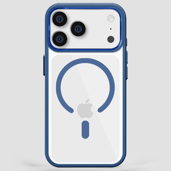 ZEENICS Clarion Apple iPhone 17 Pro MagSafe Case with 8ft Drop Tested - Blue