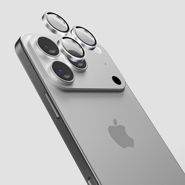 ZEENICS Focal Camera Lens Protector 3N1 Compatible with Apple iPhone 17 Pro Max - Silver